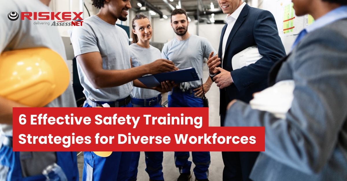 Safety training strategies - group of workers having a discussion
